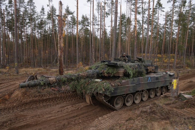 Germany Sends Leopard Tanks to Ukraine