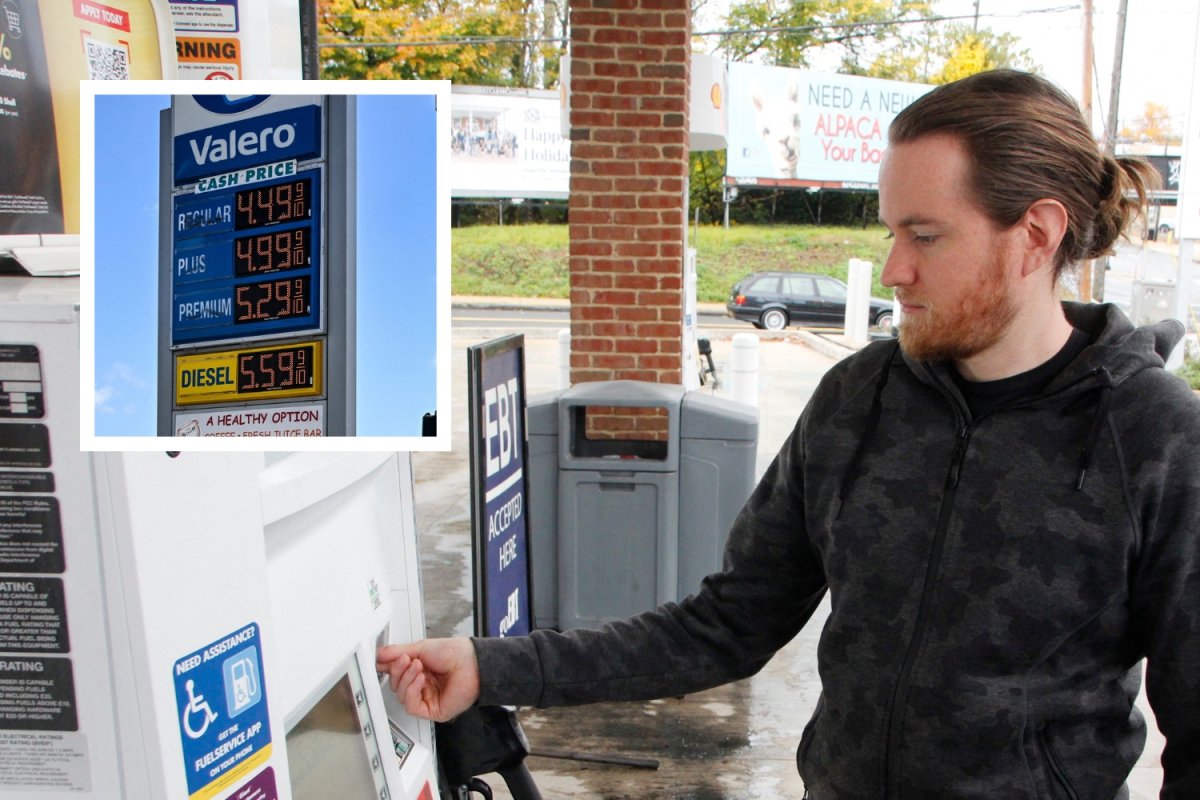 Gas prices rising in five states
