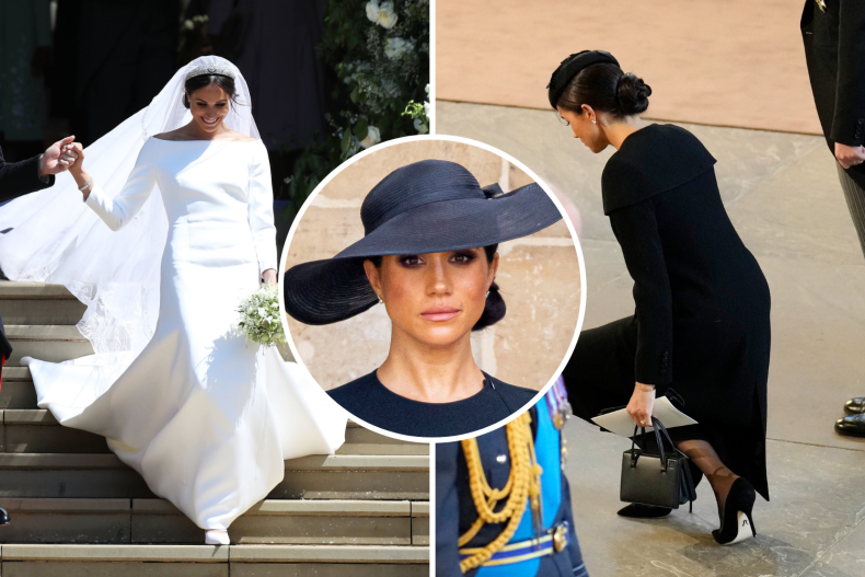 Meghan Markle Curtsies