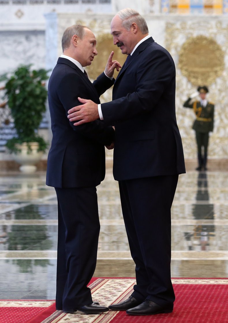 Putin Lukashenko 2014