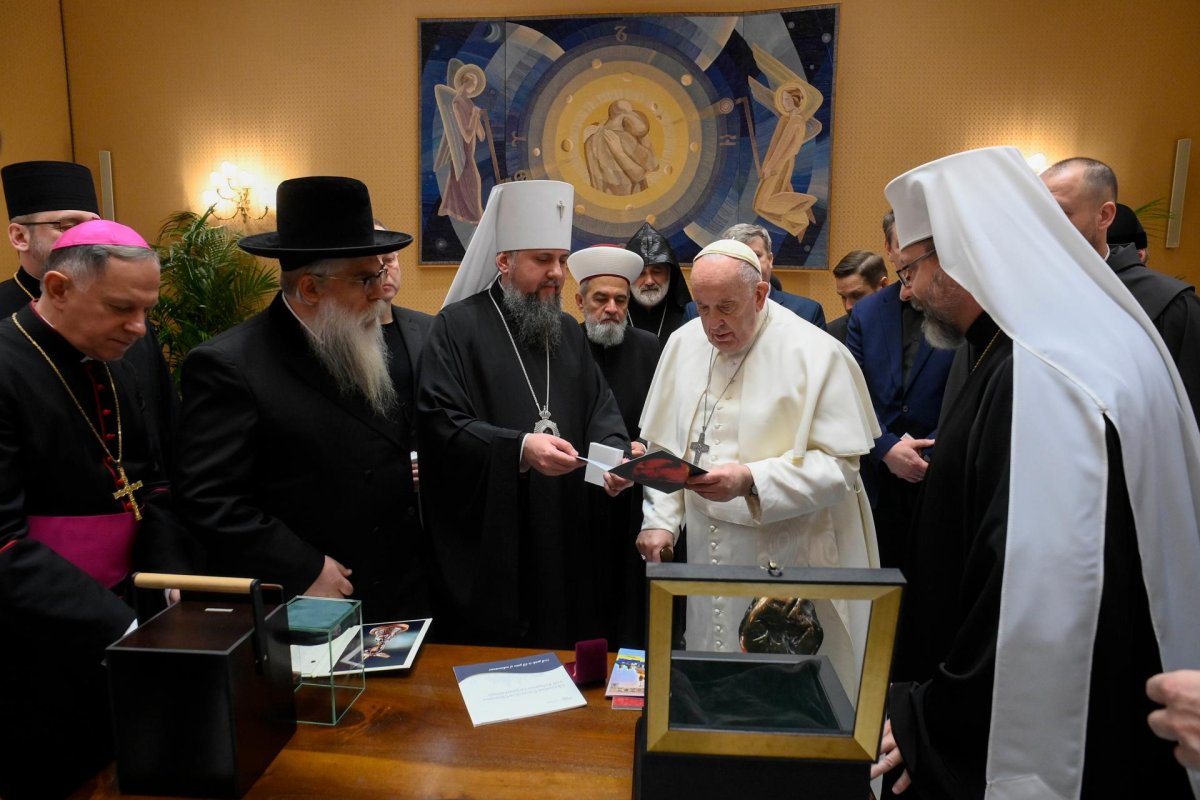 Pope Francis and Ukrainian Religious Leaders