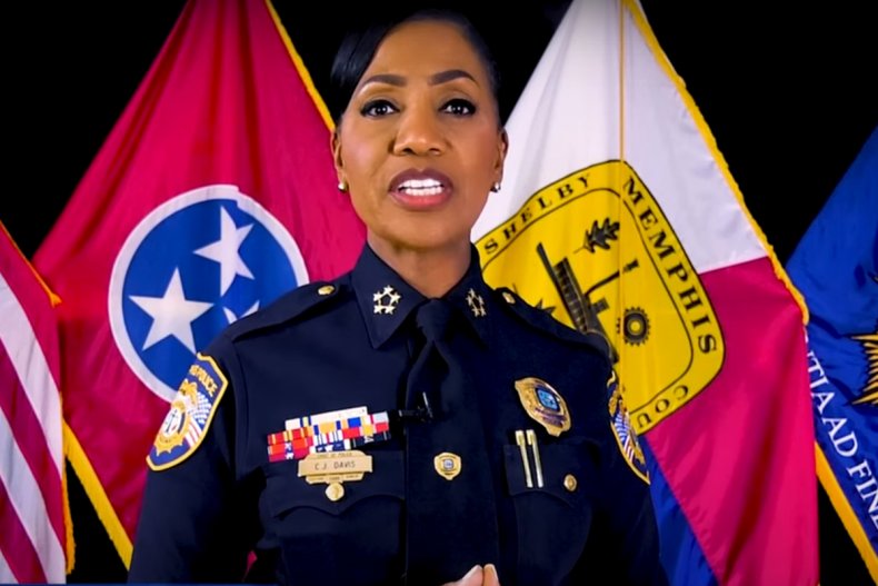 Memphis Police chief Cerelyn Davis Tyre Nichols
