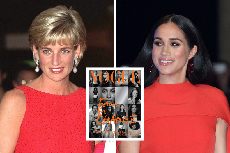 Princess Diana, Meghan Markle and British Vogue