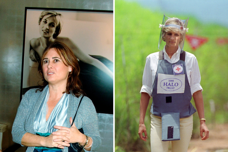 Alexandra Shulman and Princess Diana