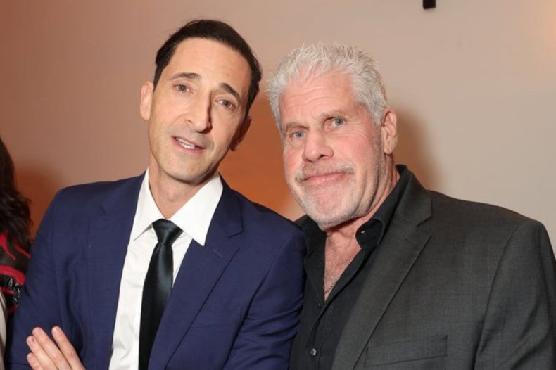 Adrien Brody and Ron Perlman