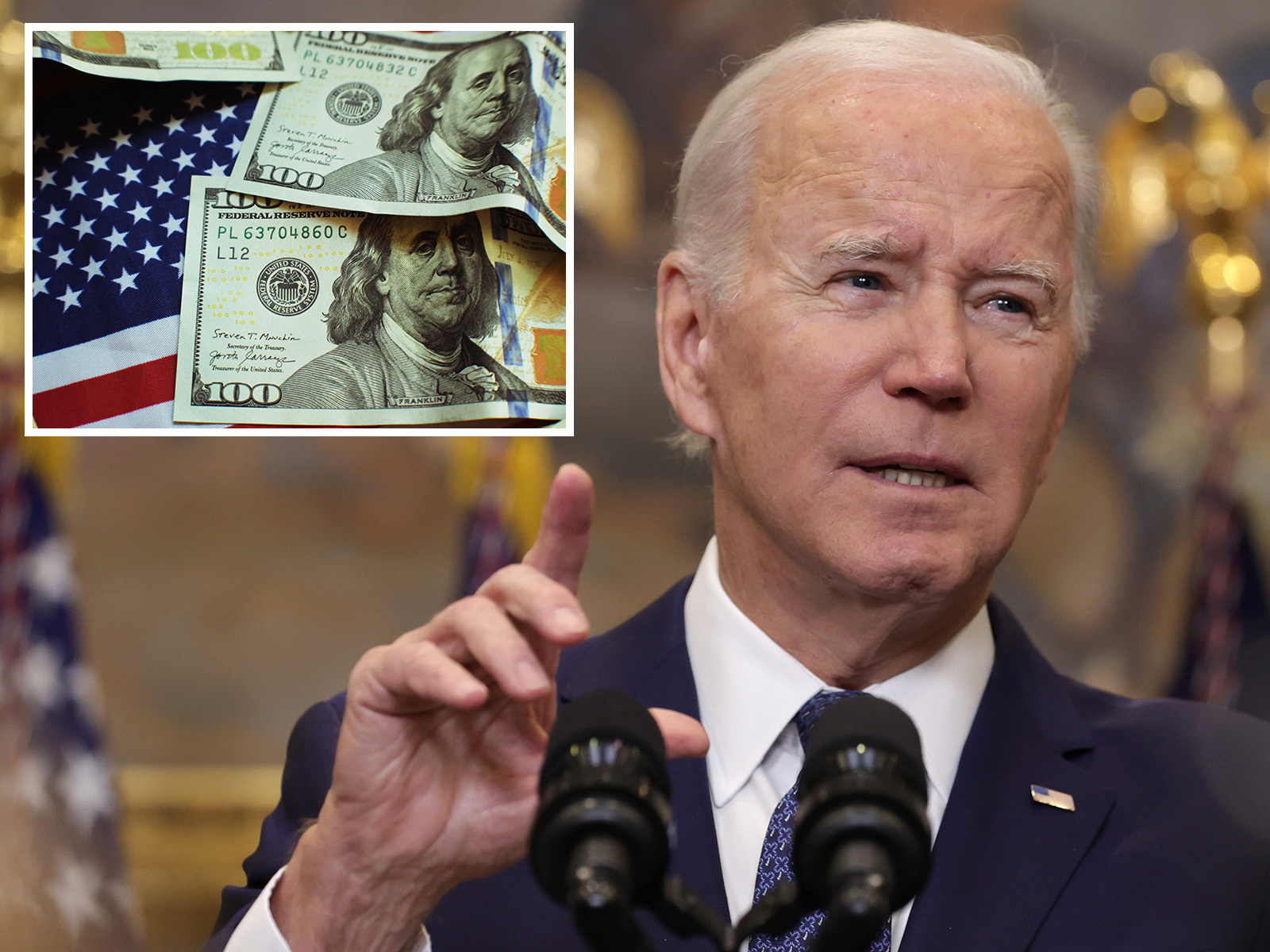 Joe Biden Gets GDP Boost Ahead of Speech on Economy