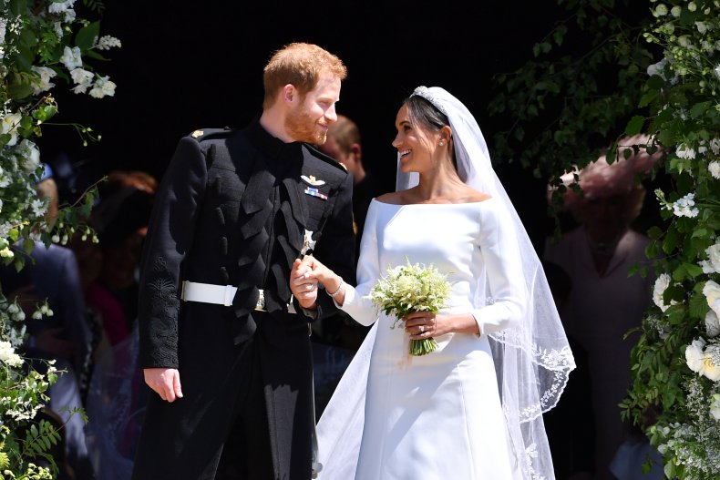 Le jour du mariage du prince Harry et de Meghan Markle