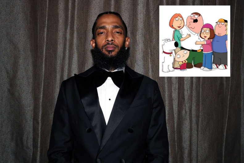 nipsey hussle and family guy
