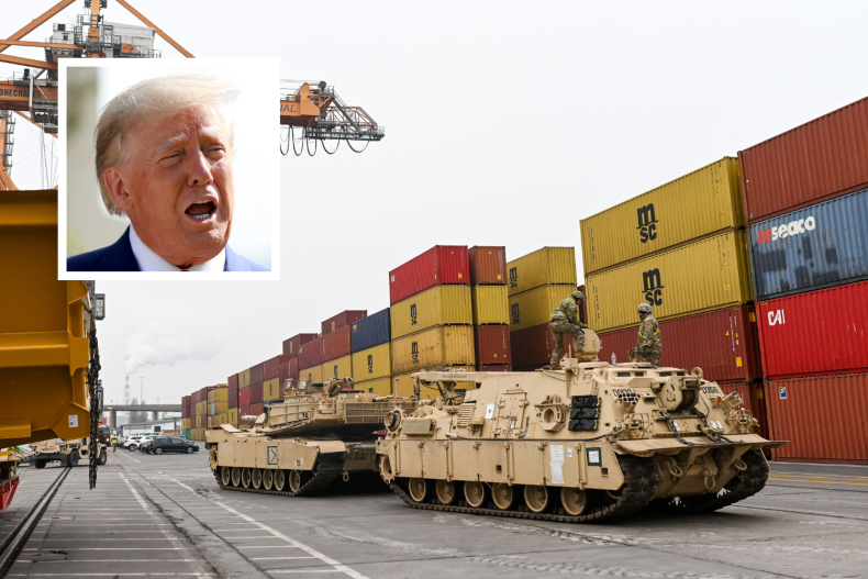 Trump Issues Tanks Warning