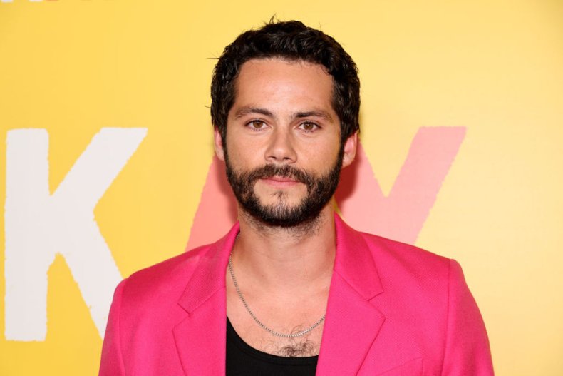Dylan O'Brien on red carpet