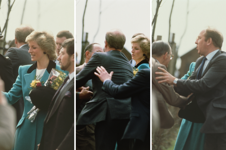 La principessa Diana Northumberland Attack 1989