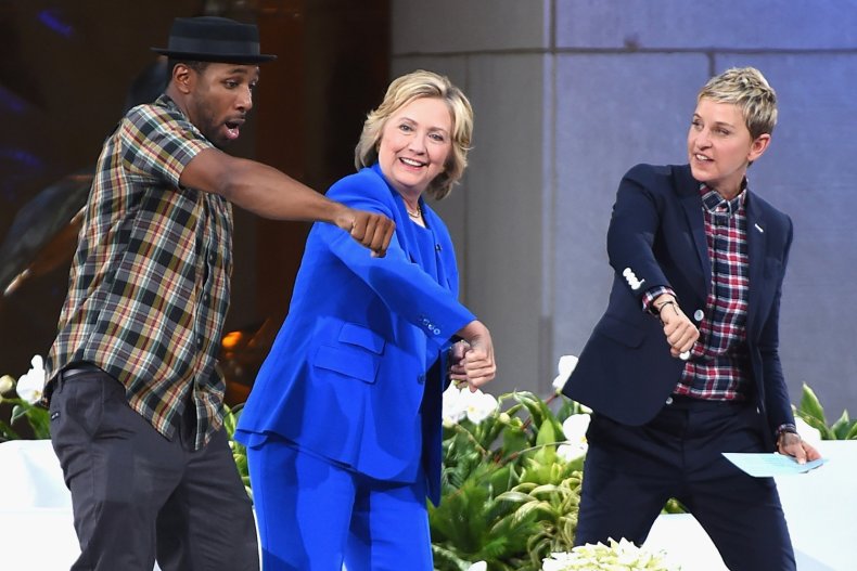 tWitch, Hillary Clinton and Ellen DeGeneres
