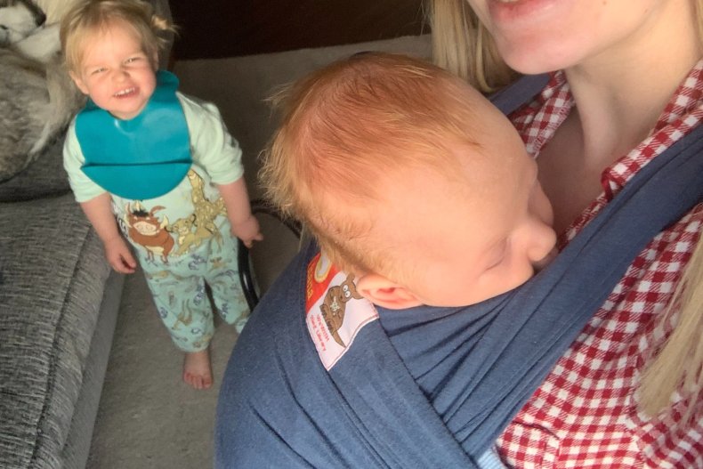 Michaela Taylor Had a Rainbow Baby