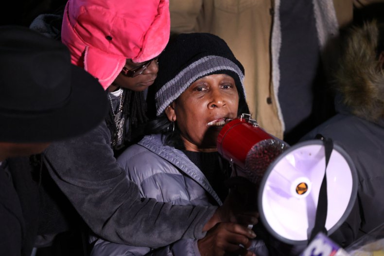 Tyre Nichols mother candlelight vigil
