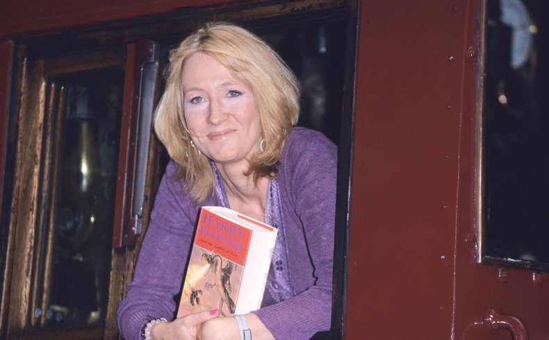 JK Rowling in year 2000