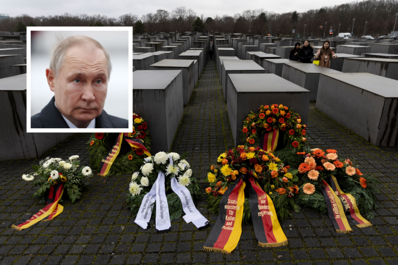 Putin Denounces Ukraine on Remembrance Day