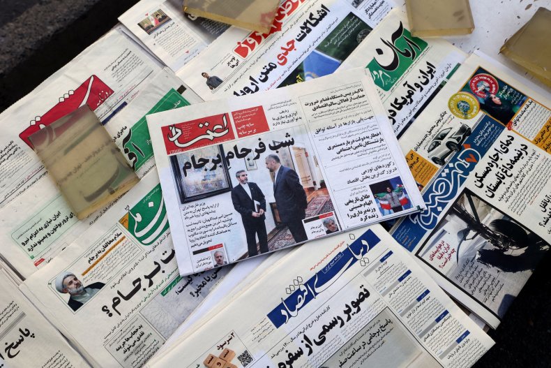 Iran, newspaper, end, of, the, JCPOA, deal
