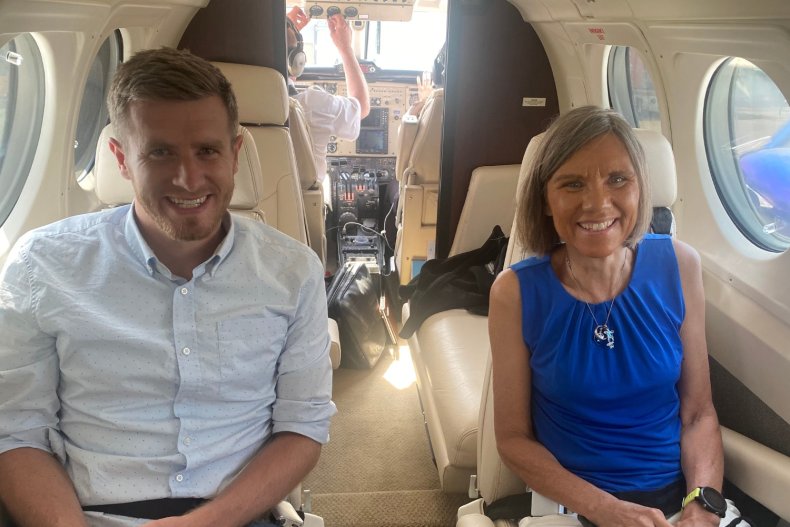 Lynn Weimar with her son Nathan