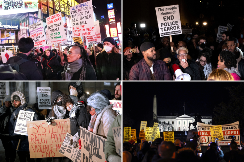 Protests for Tyre Nichols Break Out Nation-Wide 