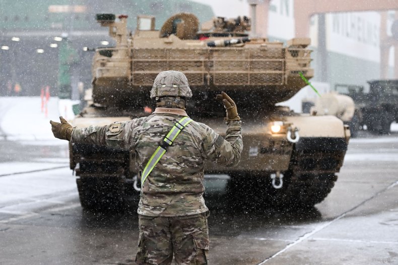  M1A2 Abrams battle tank 