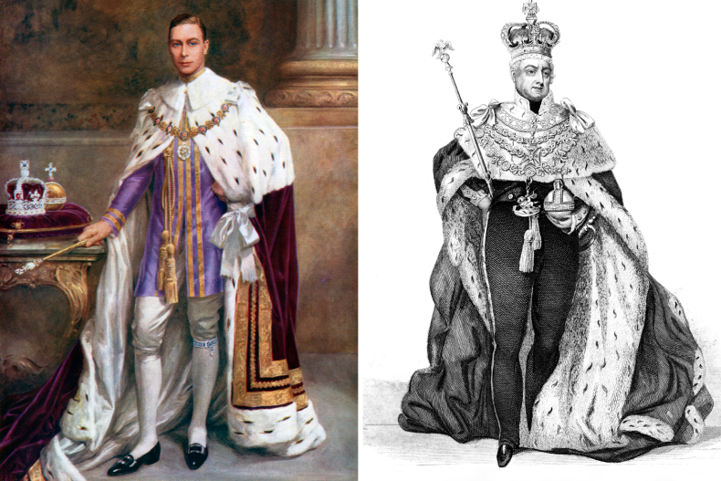 King George VI and King William IV