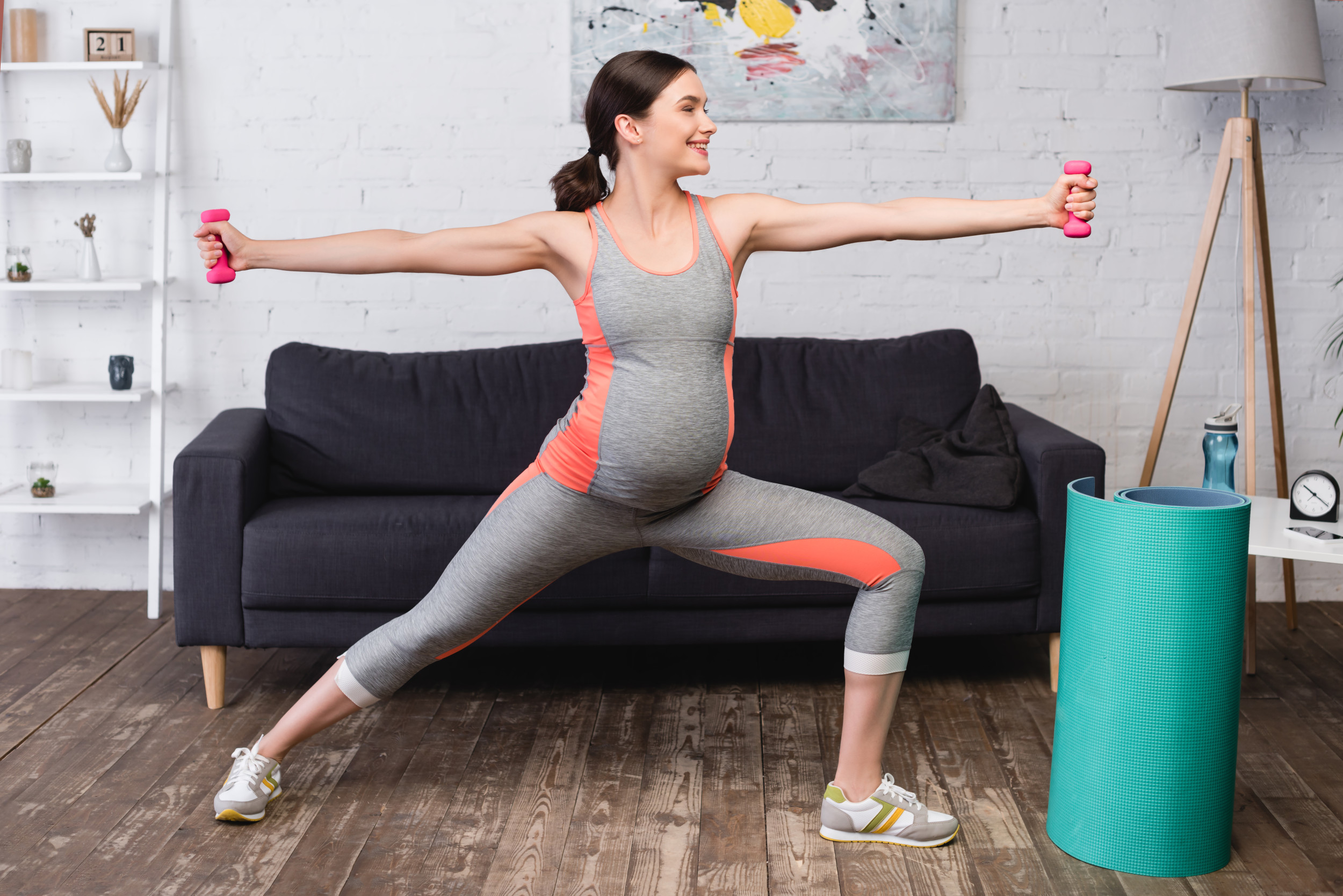 Mom Who Weight Lifted During Pregnancy Shows Off Her Baby's 'Muscle