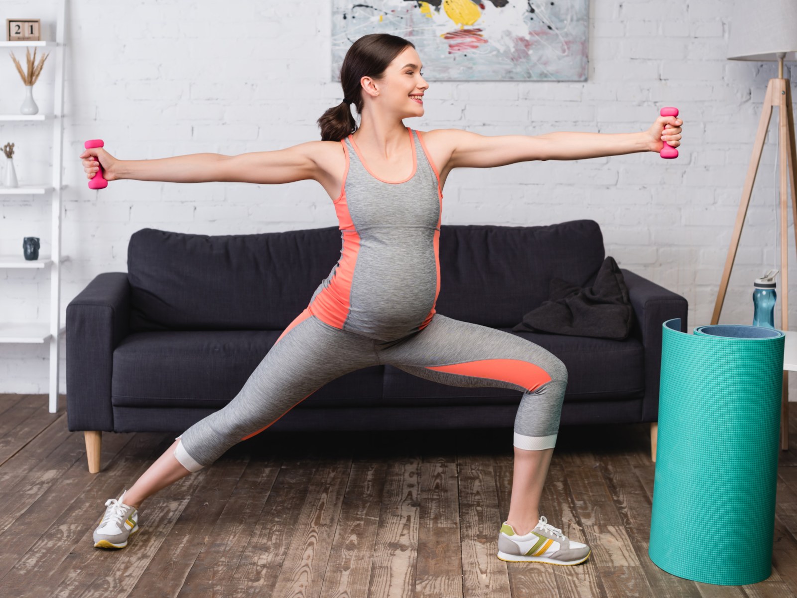 Mom Who Weight Lifted During Pregnancy Shows Off Her Baby's 'Muscle