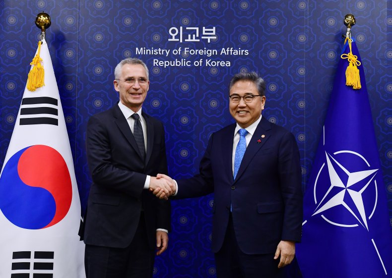 NATO's Jens Stoltenberg visits South Korea