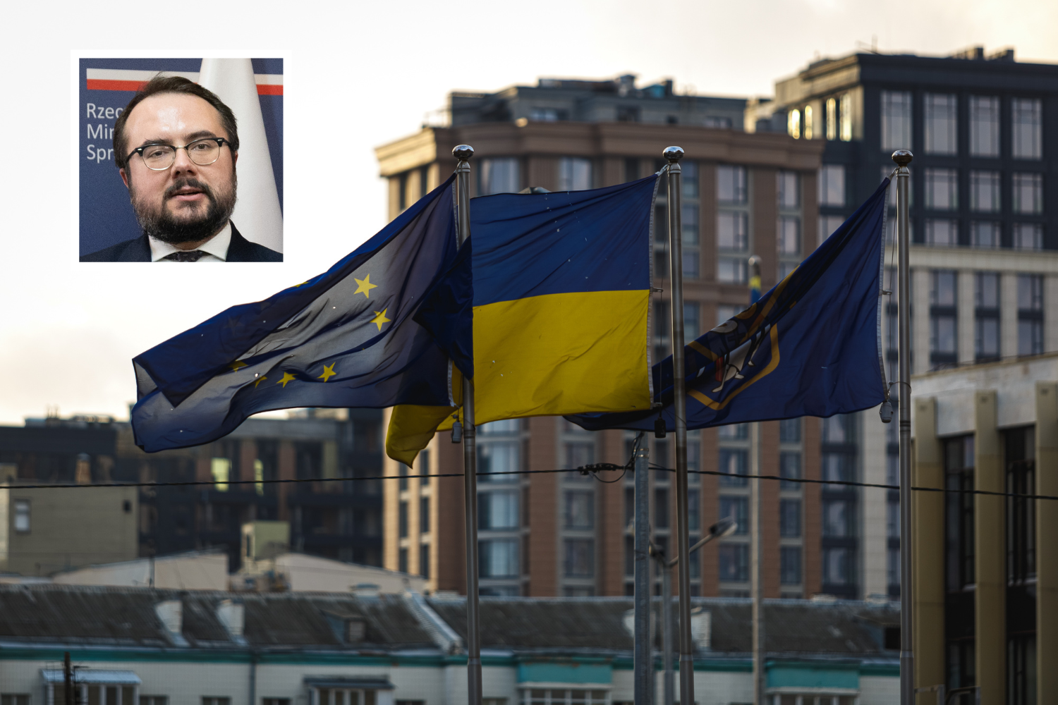 Polski urzędnik ustala warunki przystąpienia Ukrainy do Unii Europejskiej