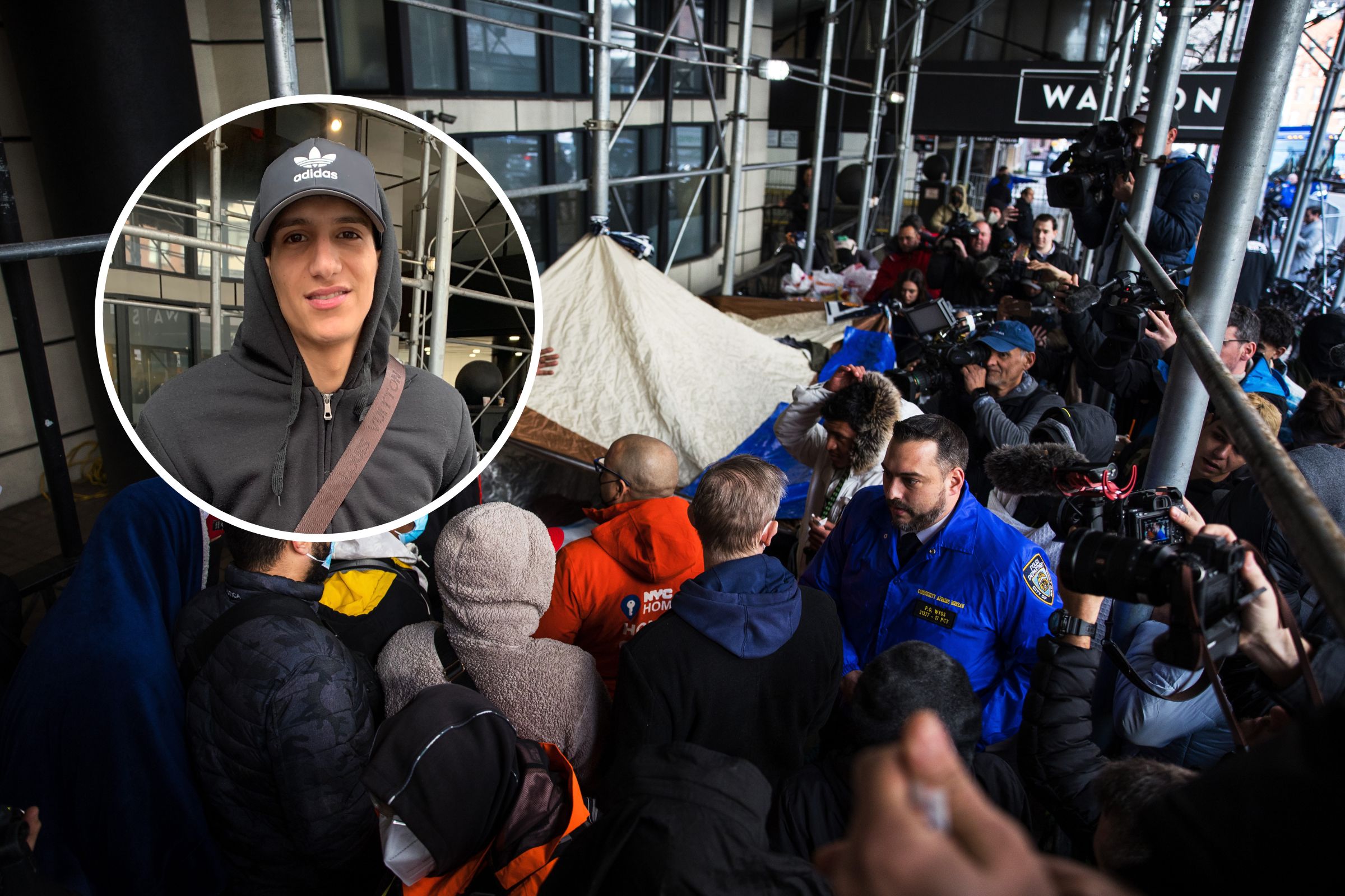 Migrants Refuse To Leave NYC Hotel Denounce Being Treated Like Dogs 