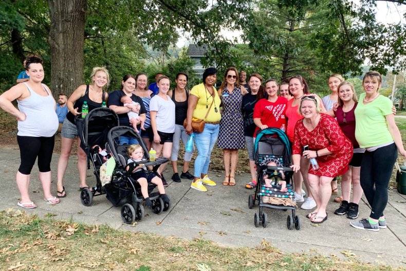 Freedom House recovery walk