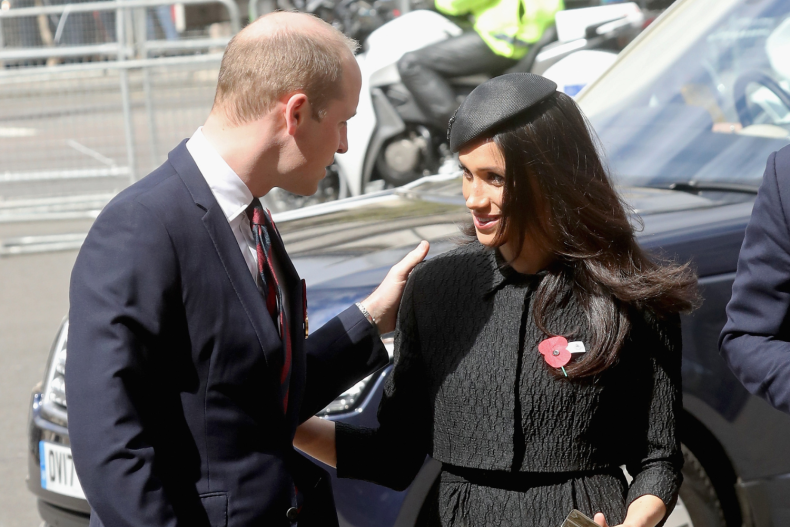 Prince William and Meghan Markle Anzac Day