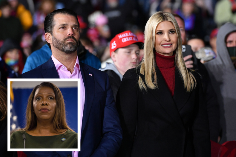 Ivanka Trump and Donald Trump Jr.