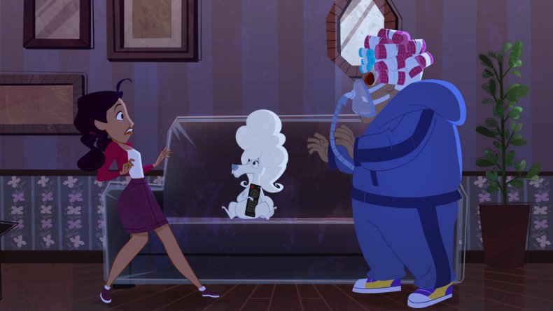 Penny and Suga Mama in Proud Family