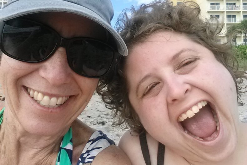Catherine Shields with her daughter Jessica