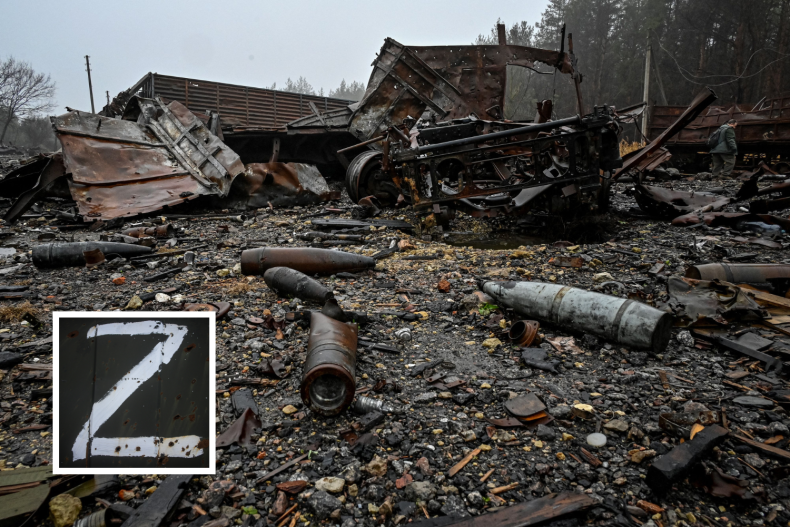 Russian Ammo Depot Destroyed