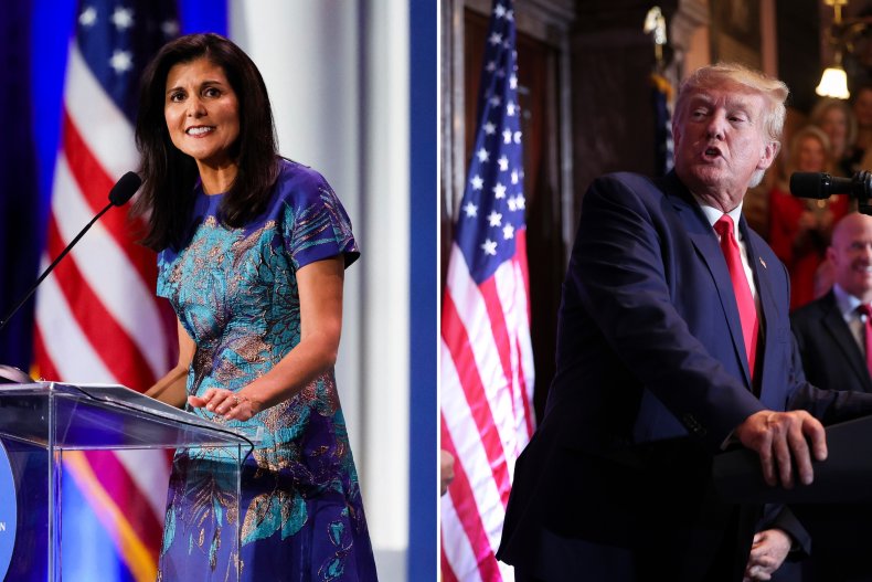 Nikki Haley Donald Trump 2024 Republican Primary