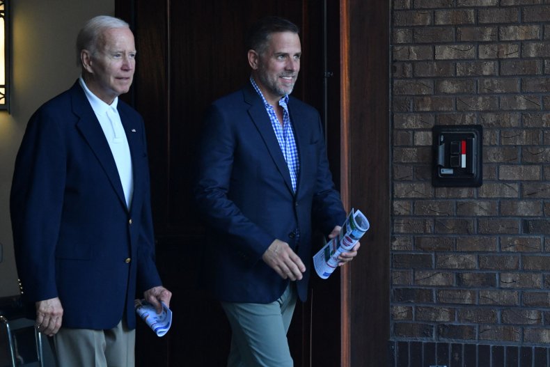 Hunter Biden with Joe Biden