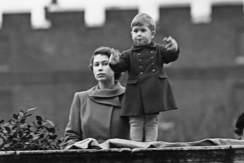 Queen Elizabeth II and Prince Charles