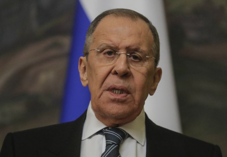Russian Foreign Minister Sergei Lavrov