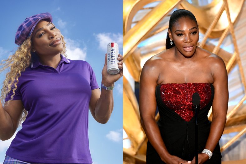 Serena Williams Michelob and Oscars