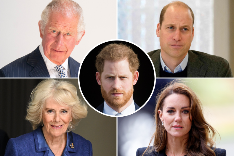 royal family prince harry book questions
