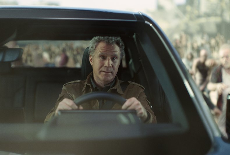 Will Farrell GMC Sierra EV Netflix