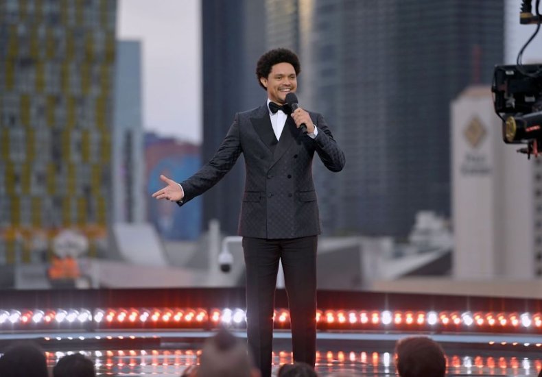 Trevor Noah at the Grammys