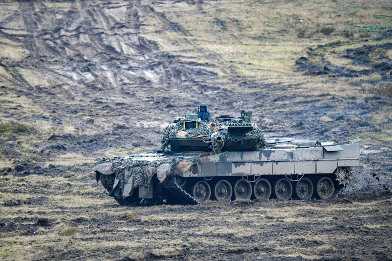 Leopard 2 Tank 