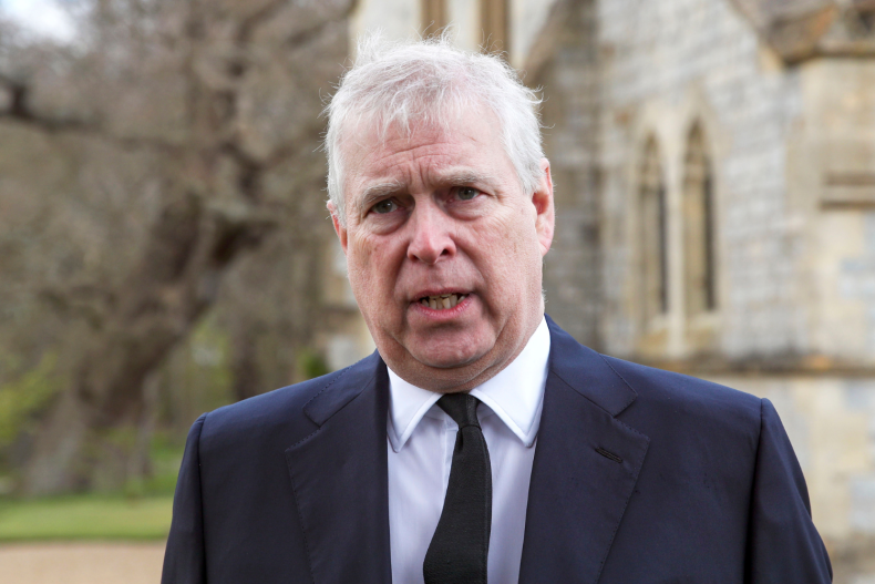 Prince Andrew Photographed in Windsor