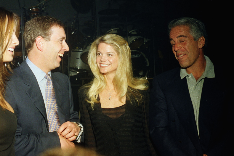 Prince Andrew and Jeffrey Epstein