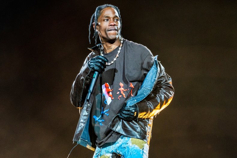 Travis Scott at Astroworld