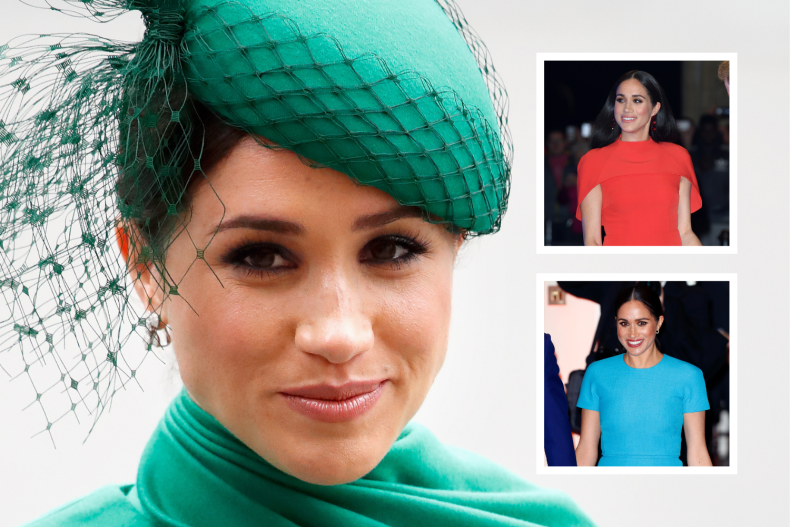 Meghan Markle Rainbow Revenge Wardrobe
