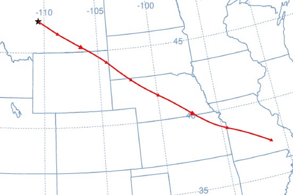 Pronóstico De Globo Espía Chino Para Volar Sobre Estos Estados En Las ...